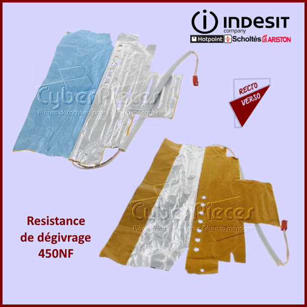 Resistance de dégivrage 450NF Indesit C00277213