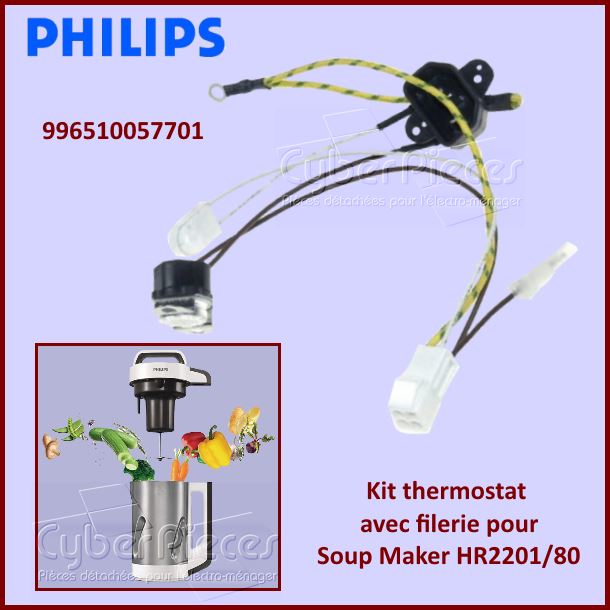 Kit thermostat pour Soup' Maker Philips 996510057701