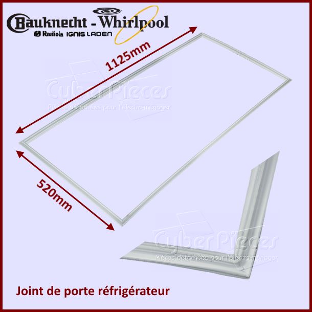 Joint magnétique Whirlpool 480131100101