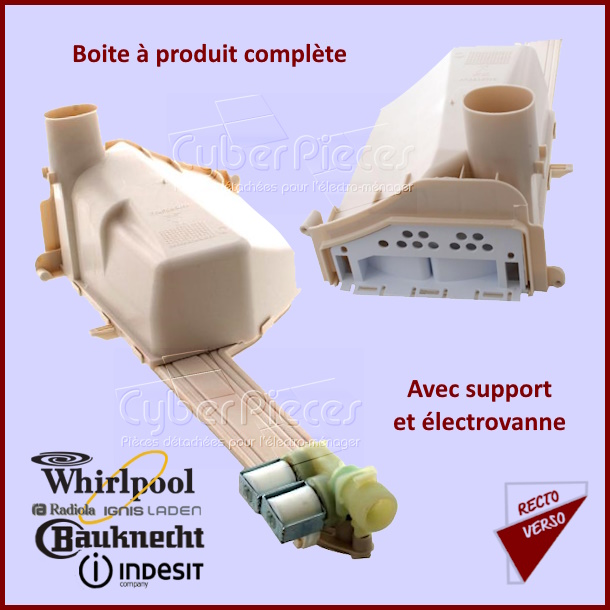 Boite à produit complète Indesit C00729583