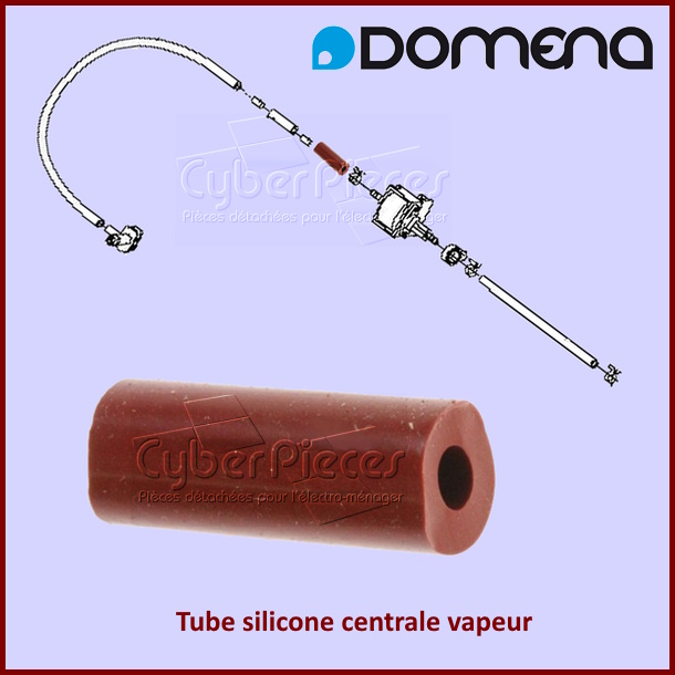 Tube silicone centrale vapeur Domena 500412690