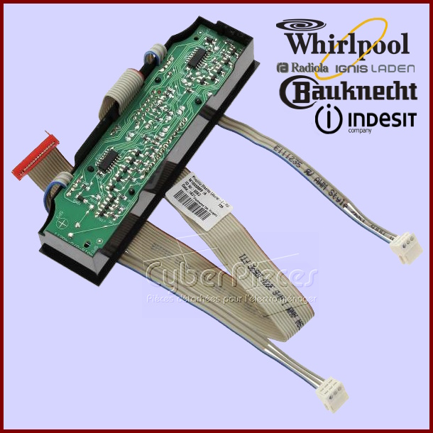 Afficheur Whirlpool 481010404347