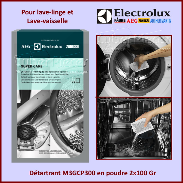 Détartrant M3GCP300 en poudre 2x100Gr