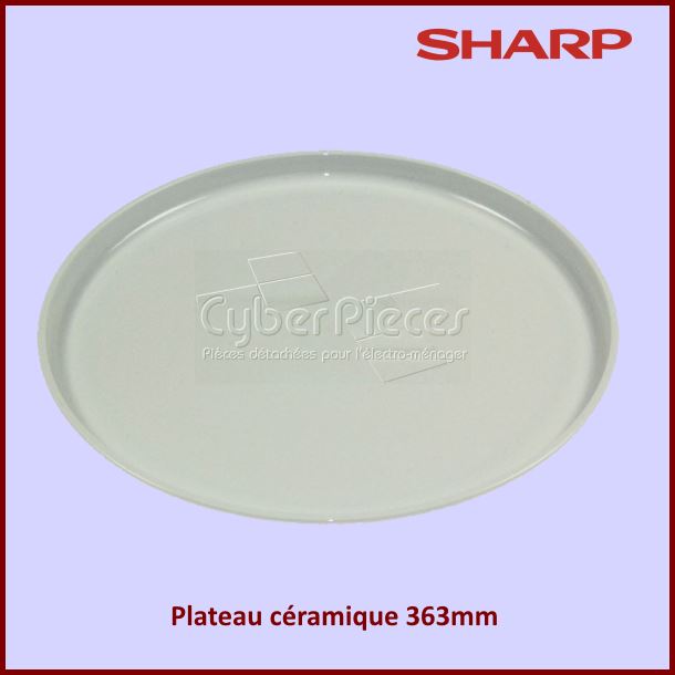 Plateau ceramique 363mm Sharp NTNTA040WRE0