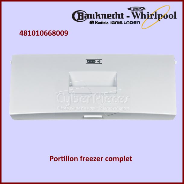 Portillon freezer Whirlpool 481010668009