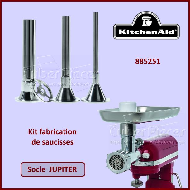 Kit saucisses Jupiter Kitchenaid 885251 - Pièces robot pâtissier Ki...