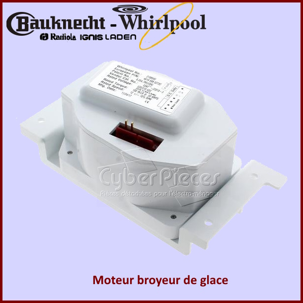 Moteur convoyeur glace Whirlpool 481202858363
