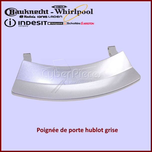 Poignée grise Whirlpool  480111102668