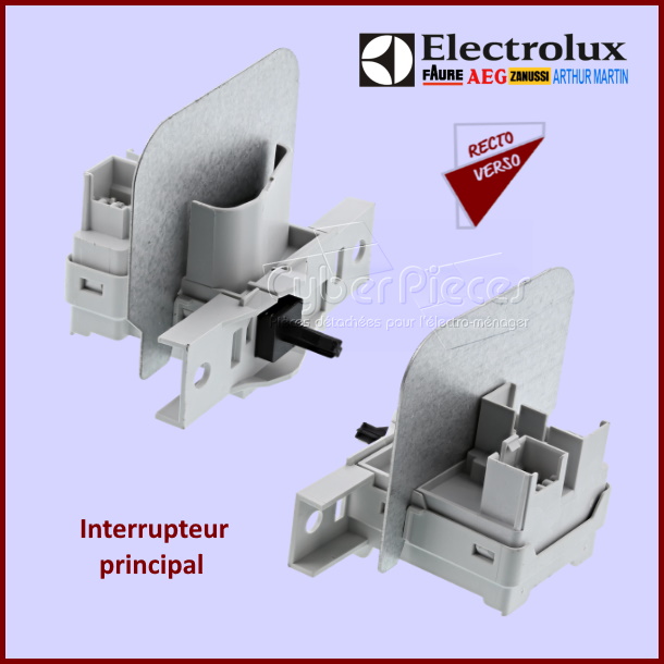 Interrupteur On/Off Electrolux 1113337024 - Pièces lave-vaisselle