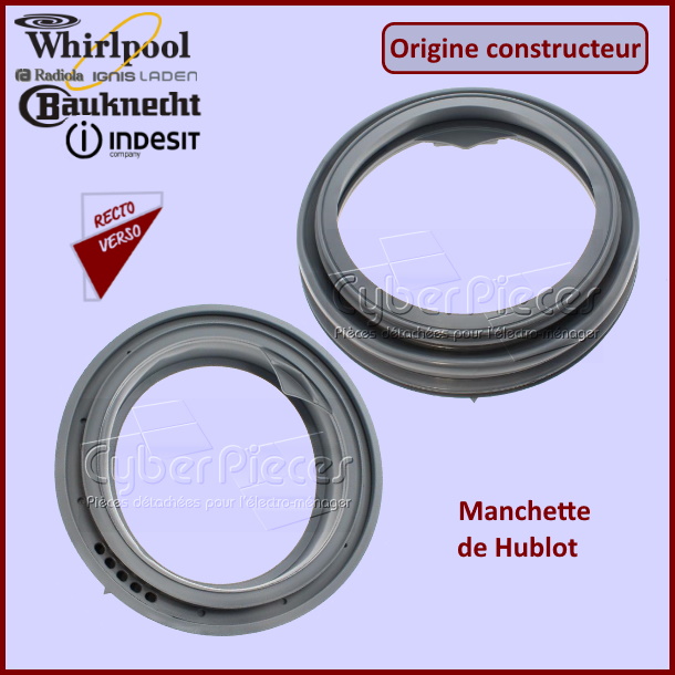 Manchette de Hublot Origine Whirlpool 481246068633