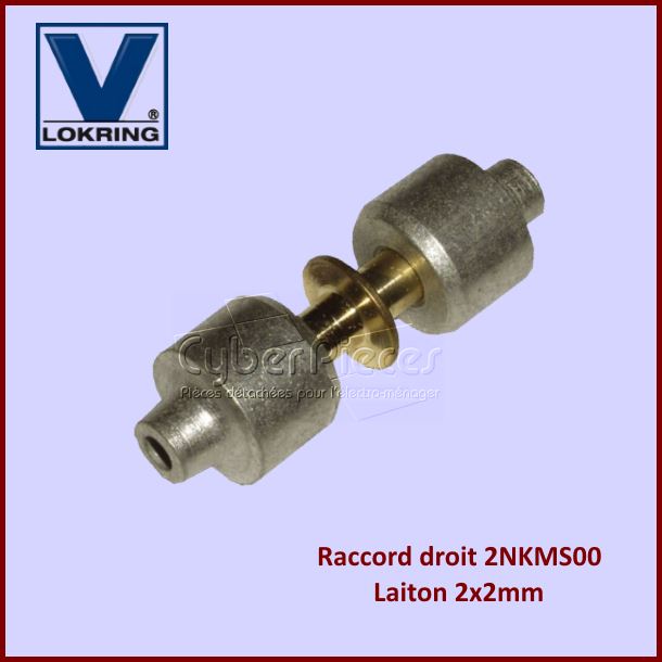 Raccord droit LOKRING 2NKMS00 Laiton