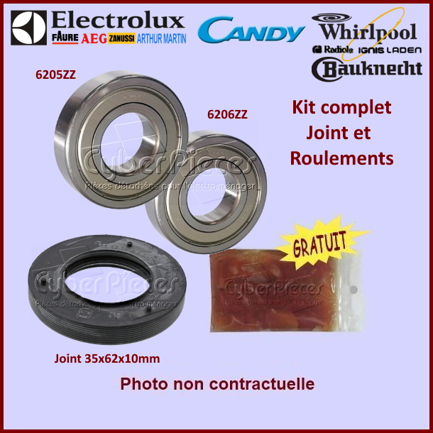 Kit Palier pour Groupe  Sogedis - Electrolux 1249685007