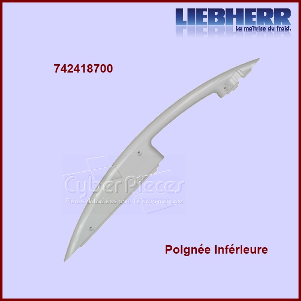 1/2 Coque inférieure 7424187 Poignée Liebherr