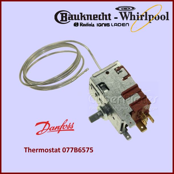 Thermostat 077B6575 Whirlpool 481228208655