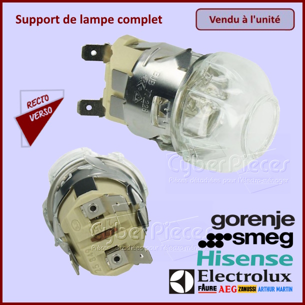 Support de lampe de four Electrolux 3879113904