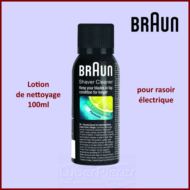 Lotion de nettoyage 100ML pour rasoir