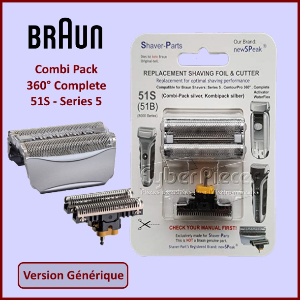 Combi Pack 360° Complete 51S - Series 5 - Version Adaptable