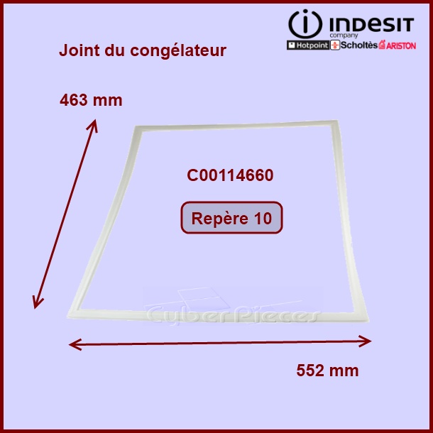 Joint du congélateur Indesit C00114660
