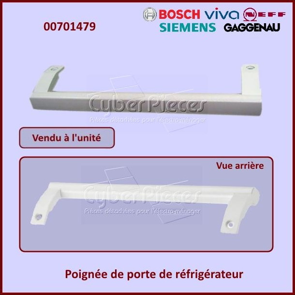 Poignée de porte de réfrigérateur Bosch 00701479