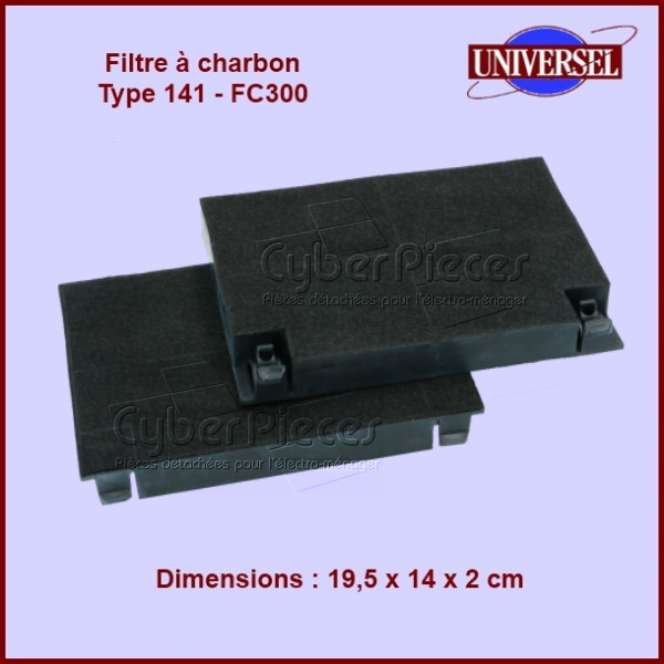Filtre à charbon Type 141 - FC300