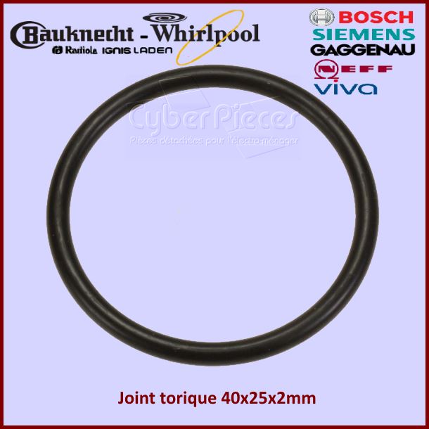 Joint torique 35x3 NBR Whirlpool 481073085082