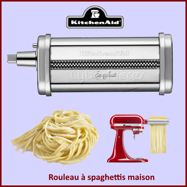 Rouleau à spaghettis maison Kitchenaid 5KSMPRA-S