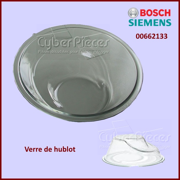 Verre de hublot Bosch 00662133