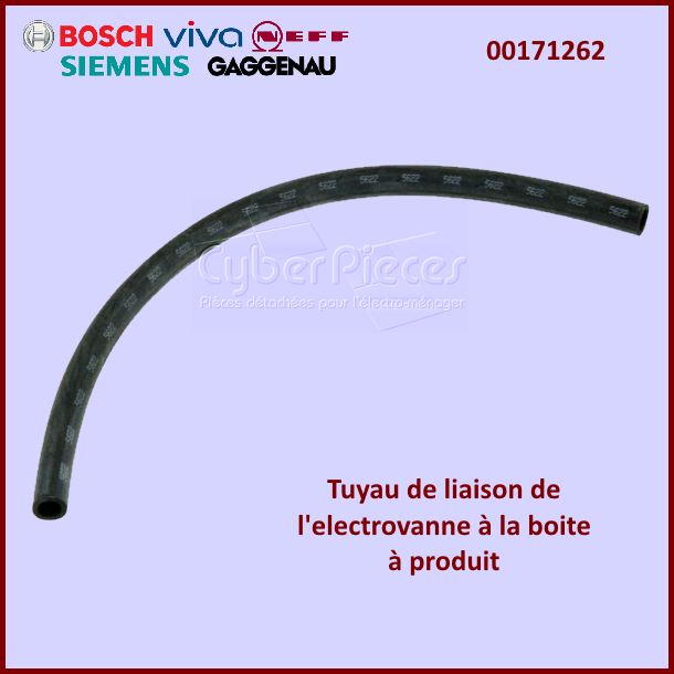 Tuyau Vanne/bac à lessive Bosch 00171262