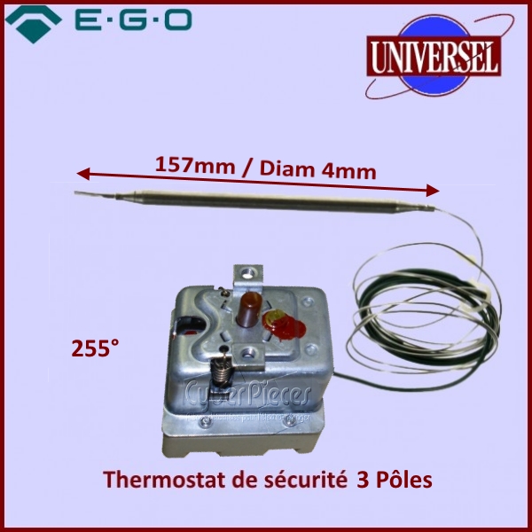 Thermostat de Sécurité 55.32542.230 EGO 255°