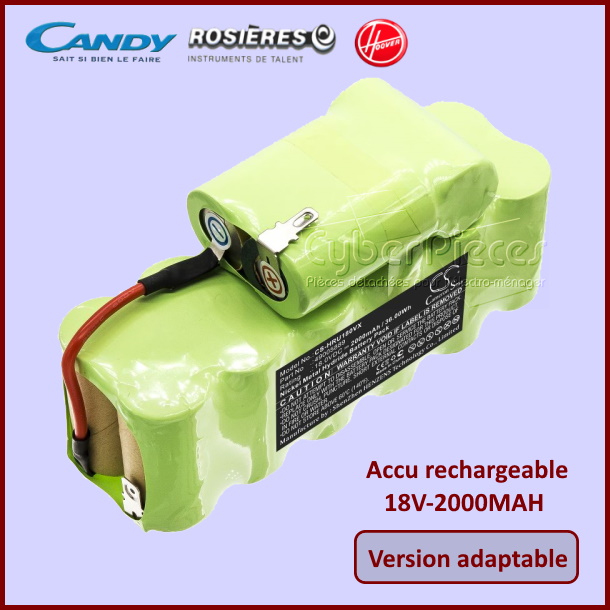 Jeu de batterie Hoover 49005889