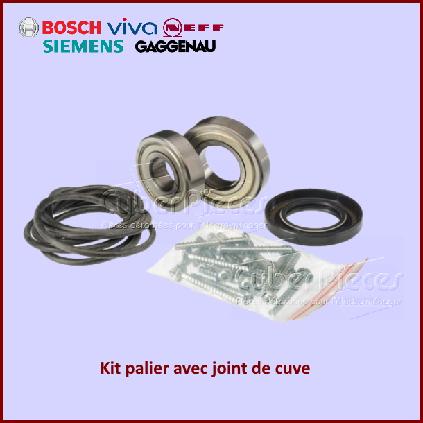 Kit palier avec joint de cuve Bosch 00619809