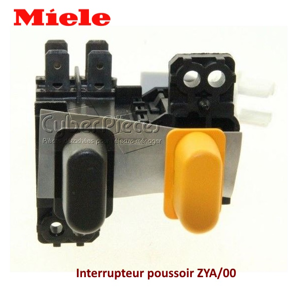 Interrupteur poussoir ZYA/00 Miele 1488302