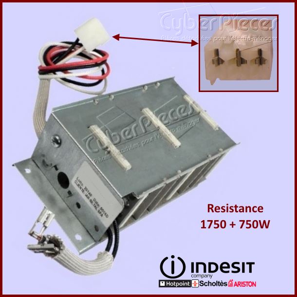 Resistance 2500W Indesit C00770163