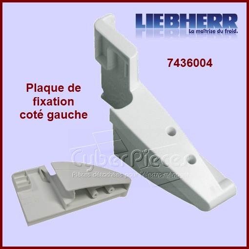 Plaque de fixation Gauche Liebherr 9193353