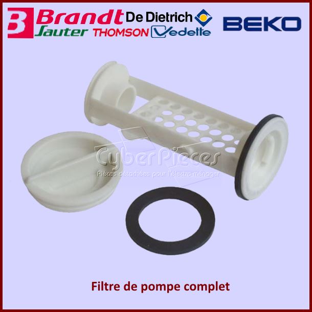 Bouchon filtre de pompe Brandt 52X2475