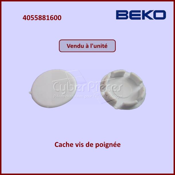 Cache vis de poignée Beko 4055881600