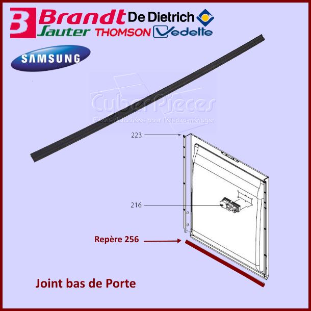 Joint bas de Porte Brandt 32X2140