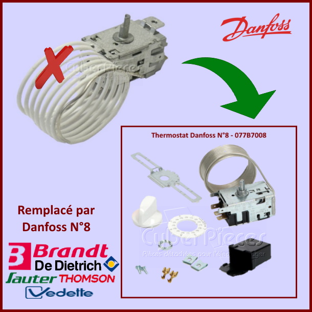 Thermostat de Cave à Vin Brandt AS0003934