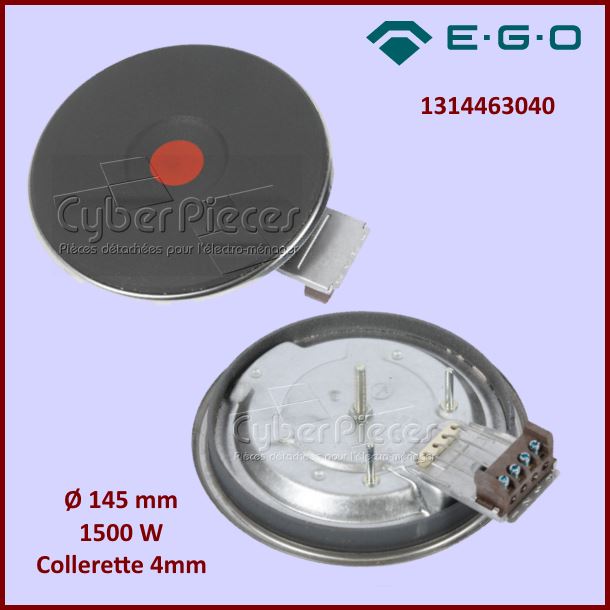 Foyer fonte 145mm 1500W - 4mm Ego 1314463040