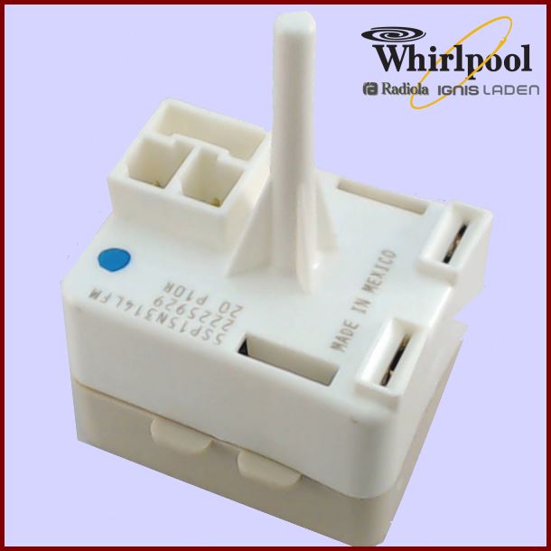 Relais + klixon 2225929 Whirlpool Kitchenaid