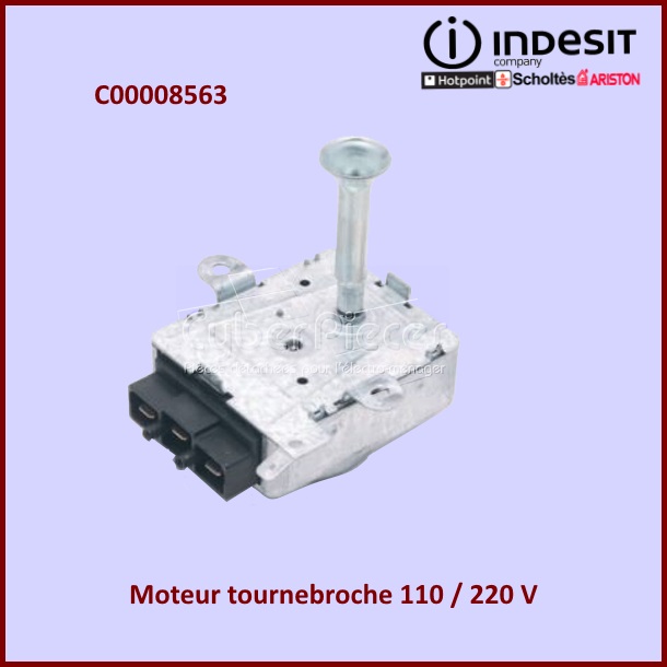 Moteur tourne broche Indesit C00008563