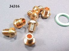 Kit Injecteurs Gaz De Ville Lpg G30/31-30 Mbar - Pièces four