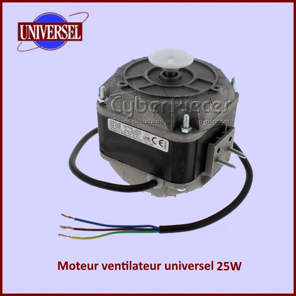Ventilateur 25w Multi fixation (Moteur nu) - Pièces réfrigérateur &...