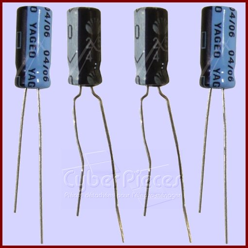 Kit de réparation 4 condensateurs pour 996500044311 (Platine Main PCB)