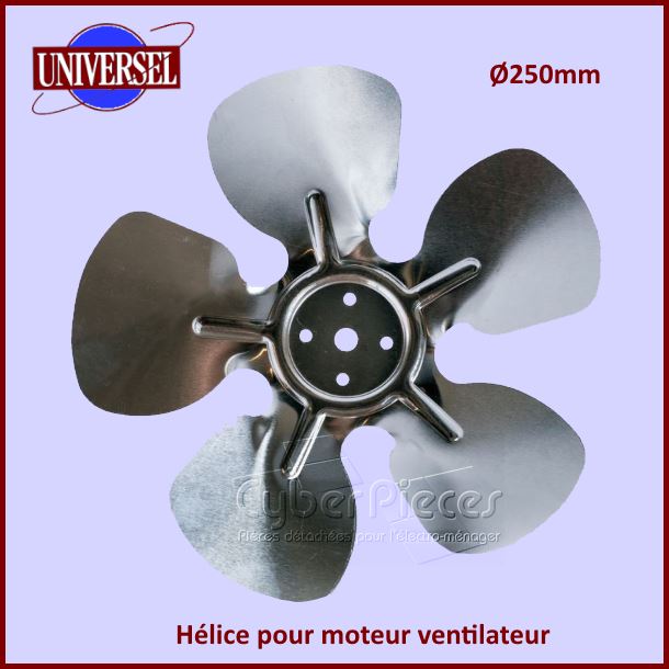 Hélice Soufflante 250mm pour ventilateur universel