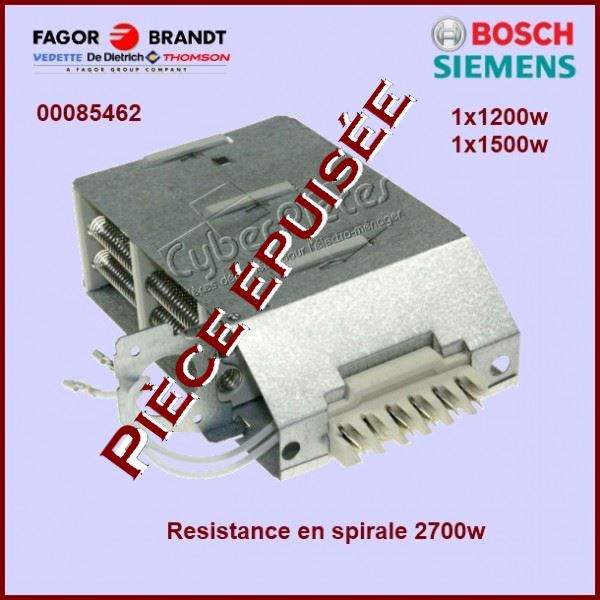 Résistance 2700W Bosch 00085462