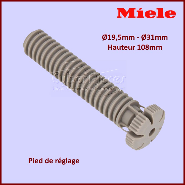 Pied de réglage Miele 6033081