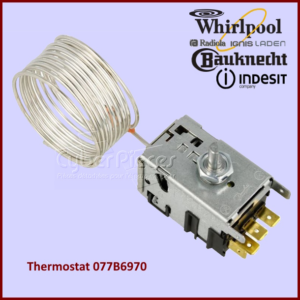 Thermostat 077B6970 Indesit C00145441