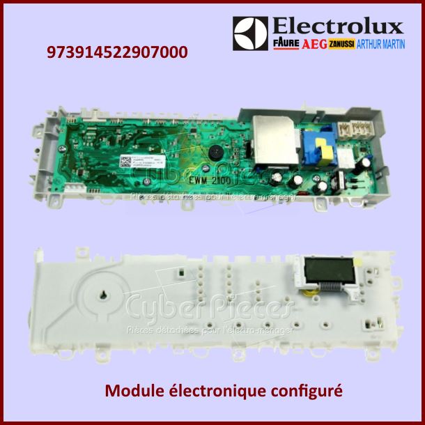 Carte Electronique configuré Electrolux  973914522907000