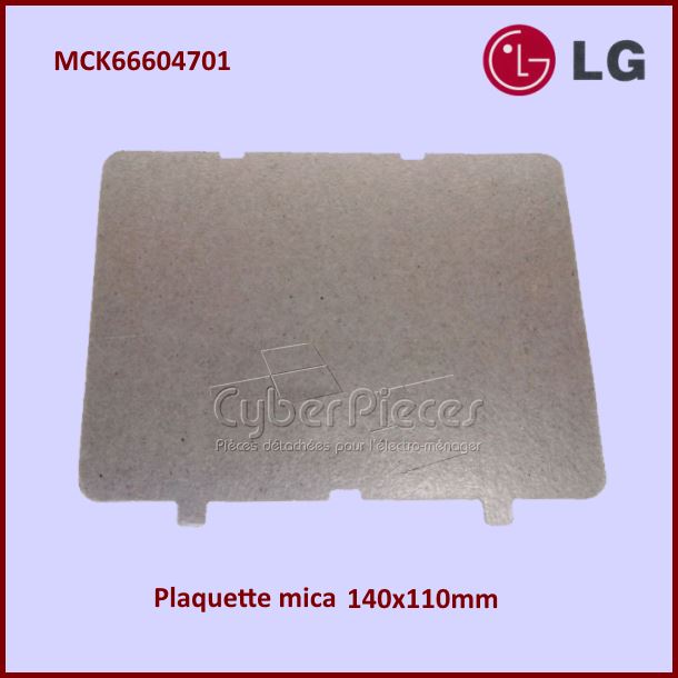 Plaquette mica 140x110mm LG MCK66604701